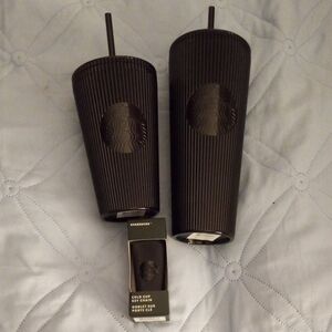 Starbucks Black Tumbler Set